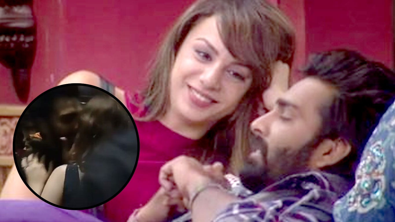 Manveer Gurjar And Nitibha Kaul Caught Kissing Bigg Boss 10