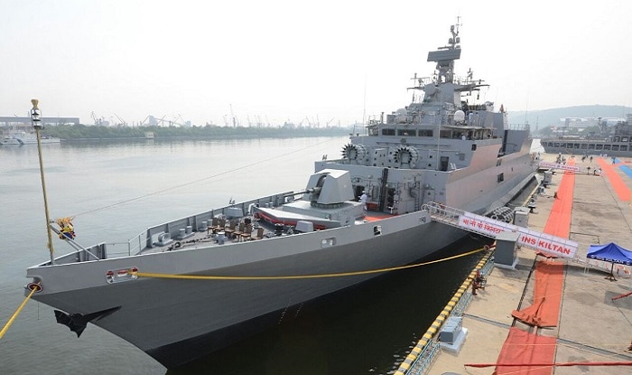 Ins Kiltan Commissioned Into Indian Navy Photos Of Indias New Anti