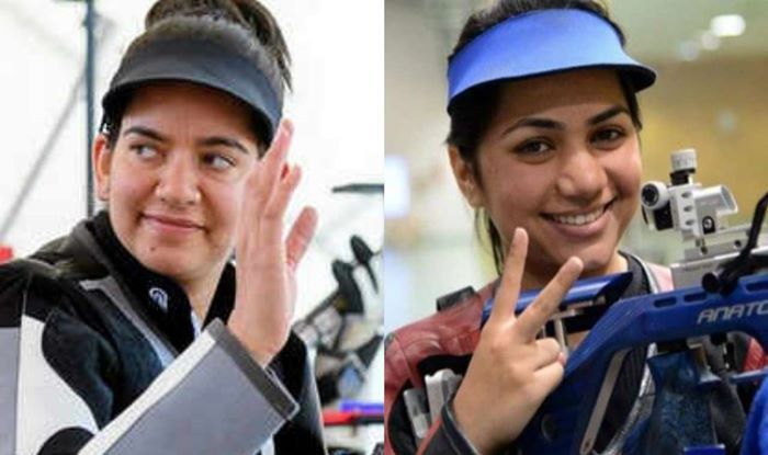 Apurvi Chandela Anjum Moudgil ISSF Shooting World Cup Shooting World