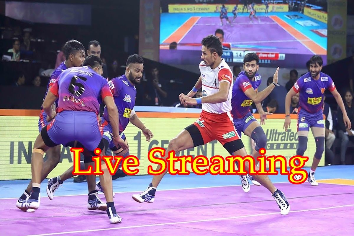 Pro Kabaddi 2021 Haryana Steelers Vs Dabang Delhi Live Streaming