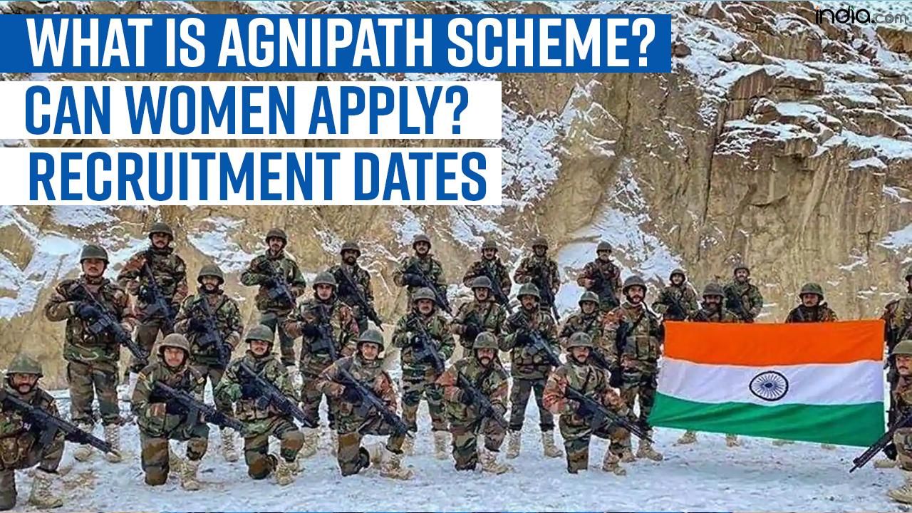 Explained What Is Agnipath Scheme Can Women Apply Recruitment Dates