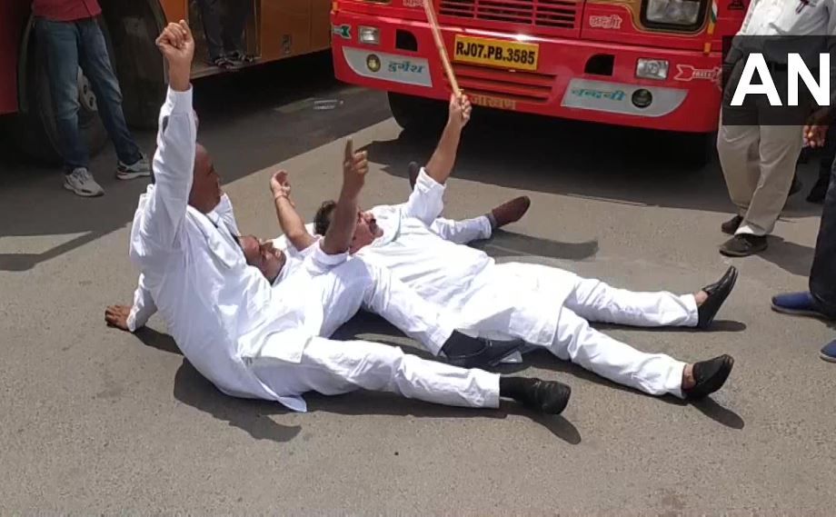 Congress Nationwide Protests Live Section Imposed In New Delhi Area