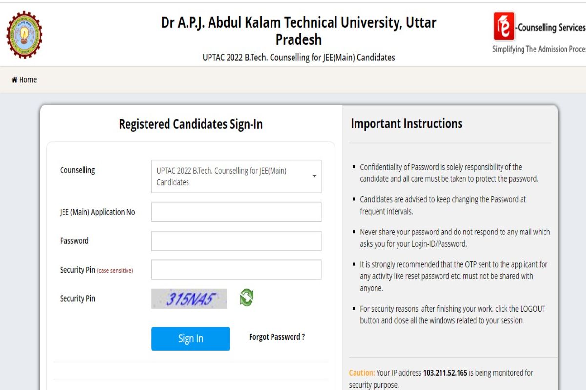 UPCET Counselling 2022 Round 1 Seat Allotment Result Declared At Upcet