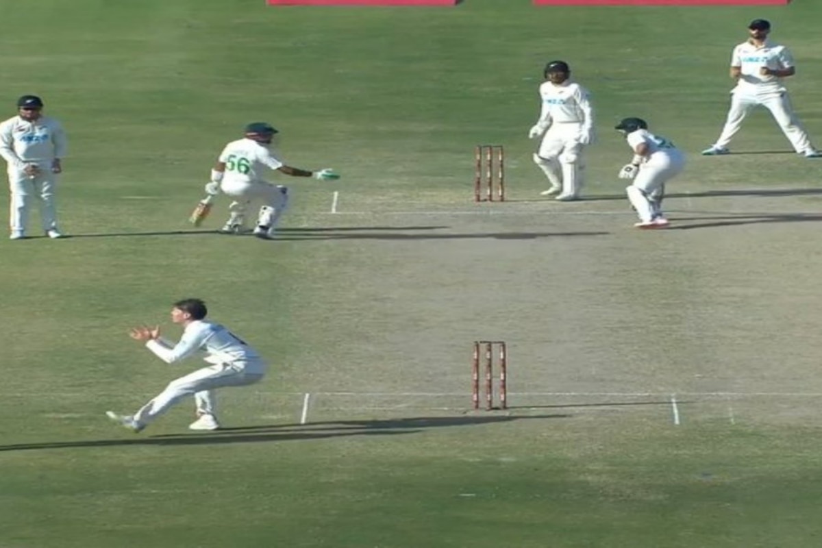 Babar Azam Run Out Imam Ul Haq Pak Vs Nz Nd Test