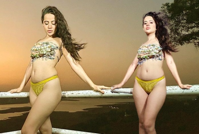 Urfi Javed Maximises Boldness In Lacy Bikini In Viral Post Check Hot