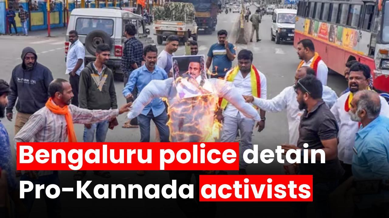 Karnataka Bandh Pro Kannada Organisation Members Detained By Bengaluru