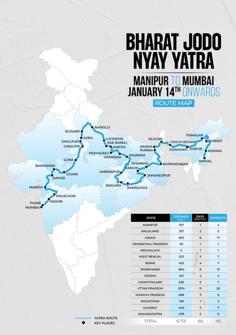 Rahul Gandhi S Bharat Jodo Nyay Yatra To Begin From This Date Check