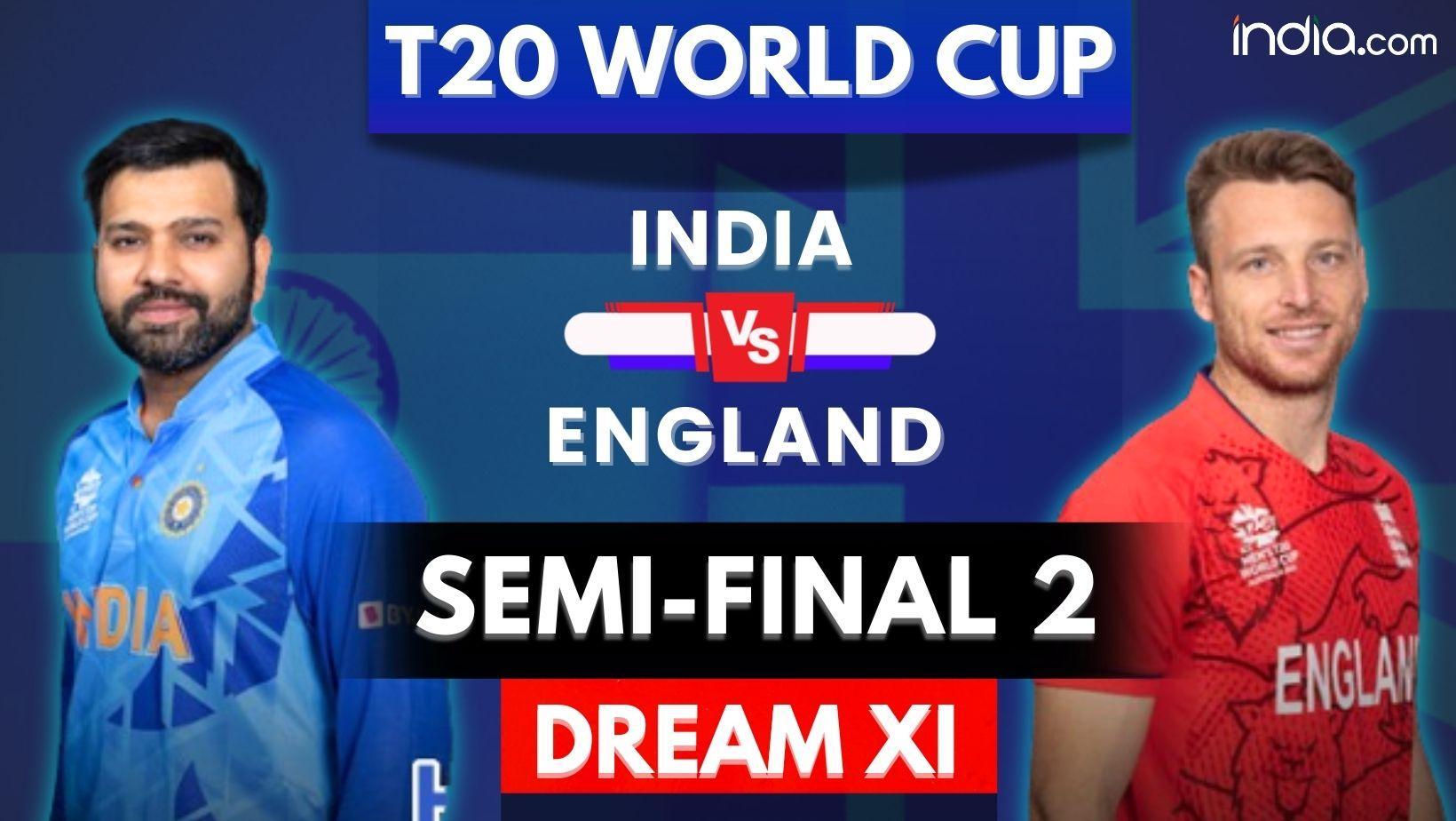 IND Vs ENG Dream11 Prediction India Vs England Dream11 Team T20 WC