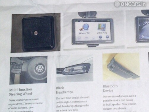 Volkswagen fixes a vibrator at the back of some newspapers Volkswagen fixes a vibrator at the back of some newspapers
