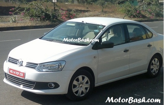 Scoop: Volkswagen Vento and Polo CNG caught