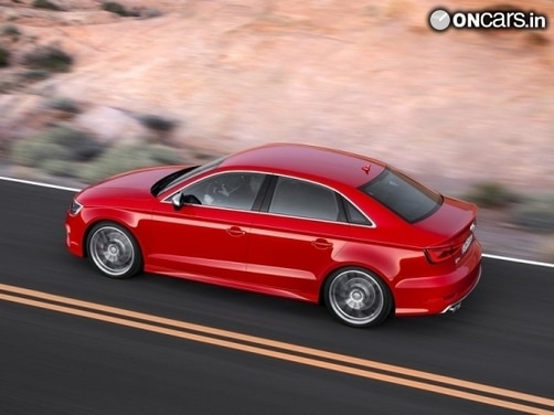 2013 NAIAS: Audi S3 sedan showcased in trademark red
