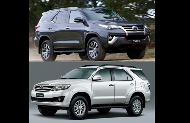 2016 Toyota Fortuner Vs Old Fortuner: Comparison Report | India.com
