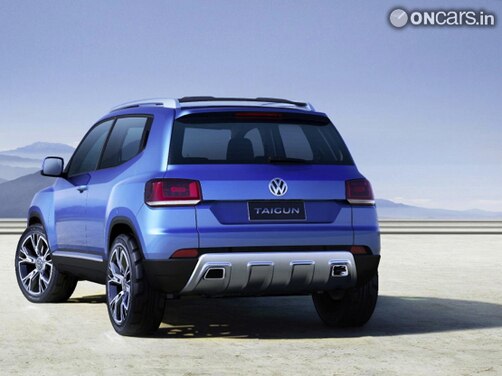 Volkswagen showcases Taigun, a compact SUV concept Volkswagen showcases Taigun, a compact SUV concept