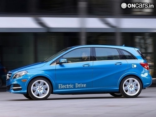 2013 NAIAS: Mercedes Benz B-class Electric Drive revealed