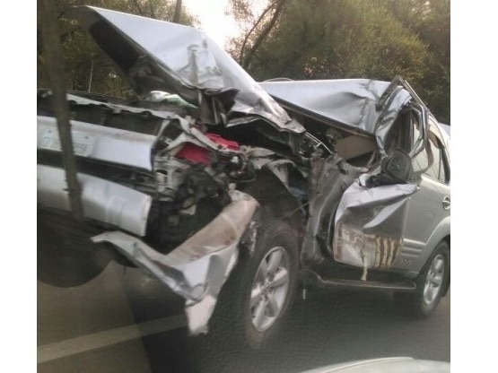 Toyota Fortuner Fails to Deploy Airbags on Collision: Company says the collision wasn't proper Toyota Fortuner Fails to Deploy Airbags on Collision: Company says the collision wasn't proper