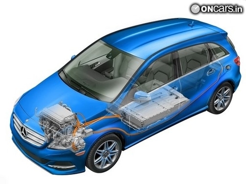 2013 NAIAS: Mercedes Benz B-class Electric Drive revealed