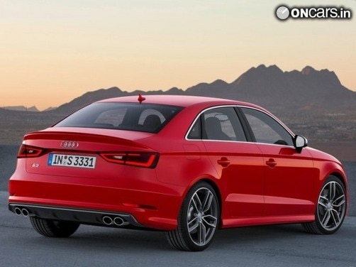 2013 NAIAS: Audi S3 sedan showcased in trademark red