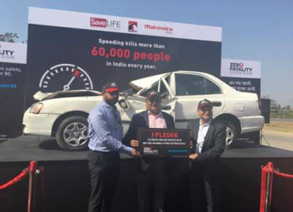Mahindra & Mahindra Ltd. with SaveLIFE foundation launches &lsquo;safety under 80 campaign&rsquo;