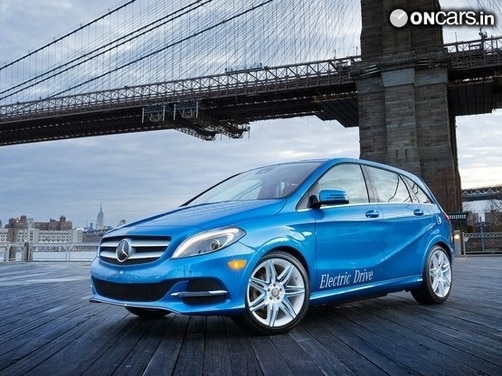 2013 NAIAS: Mercedes Benz B-class Electric Drive revealed