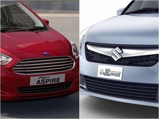 Ford Figo Aspire VS Maruti Swift Dzire: Feature and Specification Comparison Ford Figo Aspire VS Maruti Swift Dzire: Feature and Specification Comparison