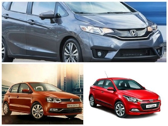 New Honda Jazz Vs Hyundai Elite i20 Vs Volkswagen Polo- specs, mileage & price