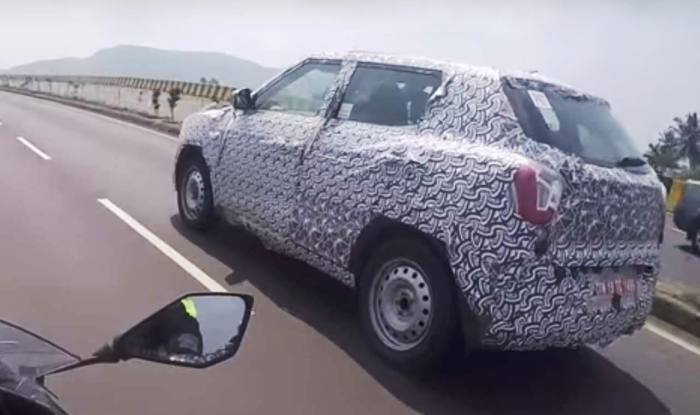 Mahindra S201 sub-compact SUV rear image
