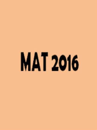 MAT 2016