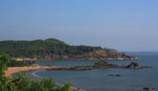 The beach is one of the prime attractions of the town. The shoreline is shaped in the form of Om, the Hindu symbol. Activities like jet-skiing, banana boat, surfing, etc. on the beach adds to the beach experience.