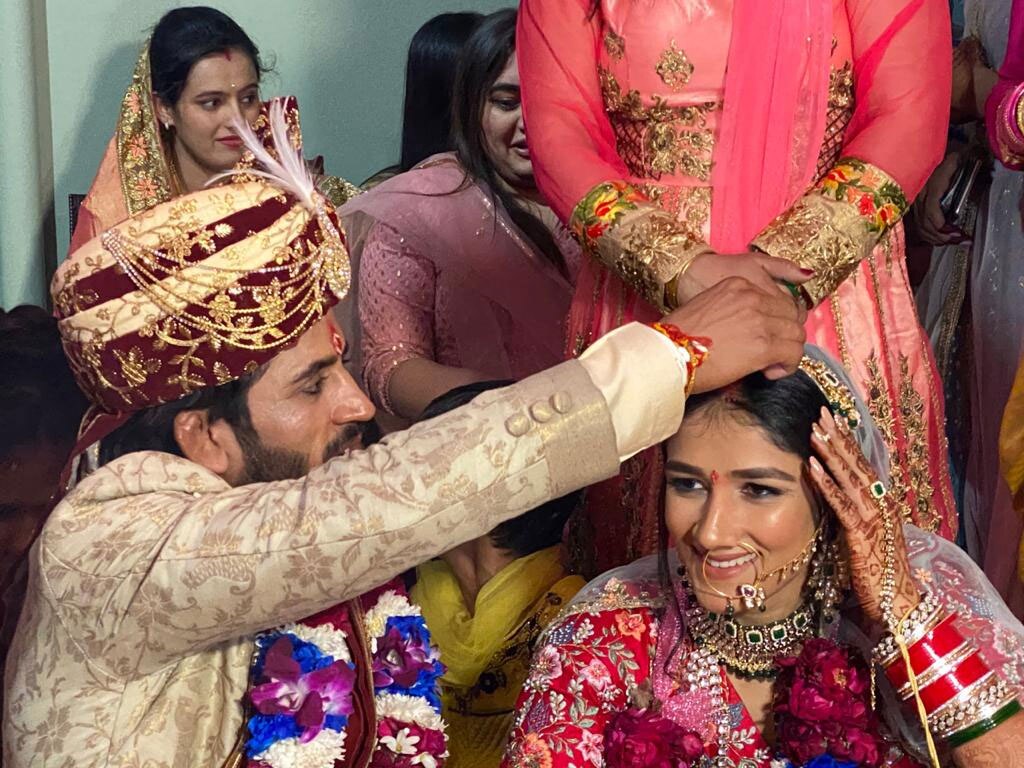 Bajrang punia marrige to sangeeta phogat