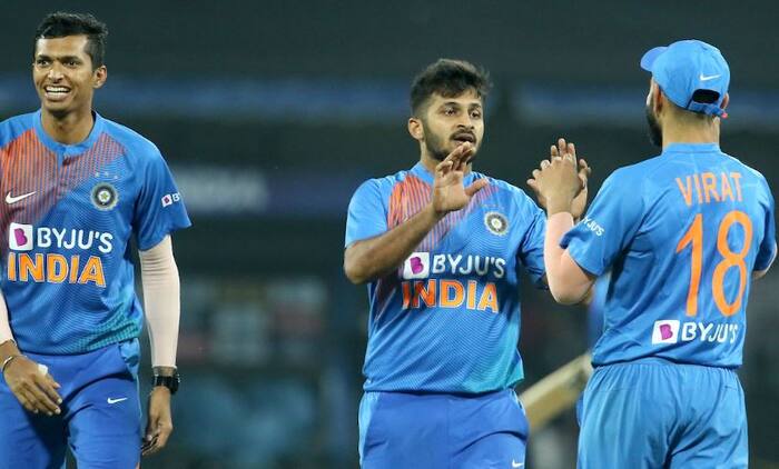 Shardul thakur virat kohli navdeep saini twitter bcci