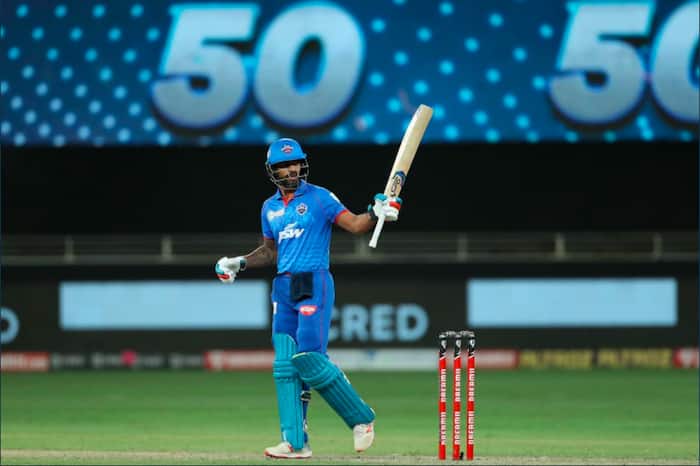 Shikhar dhawan after completes half century twitter