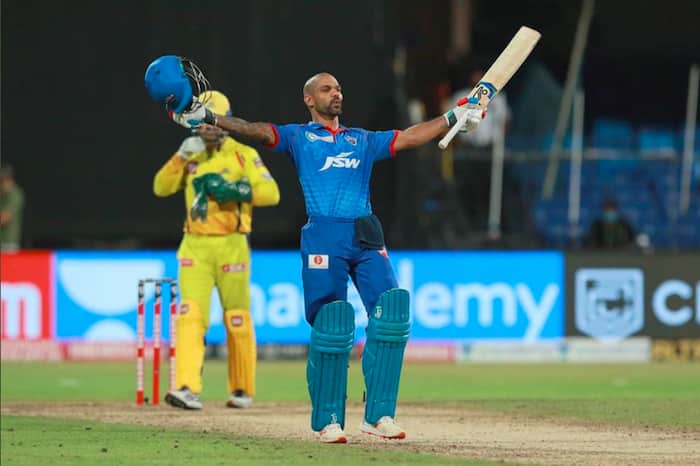 Shikhar dhawan after maiden ipl century twitter