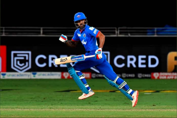 Shikhar dhawan during run twitter