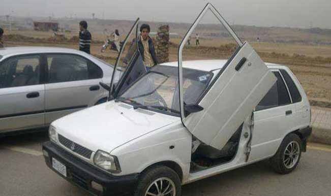 Getting this modification done will certainly increase the re-sale value of this Maruti 800