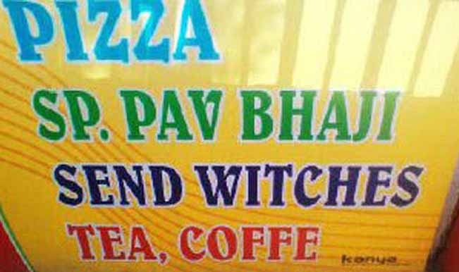 Is this a sign from the late 1800s I thought witch hunting had stopped