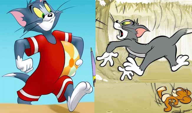 Beachwear is appropriate despite being naked the rest of the time – Tom and Jerry1