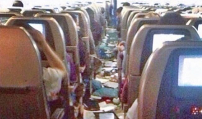 Nine injured as Cathay Pacific flight hits severe turbulence: First