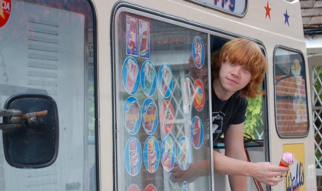 Rupert Grint: The man with an ice cream truck