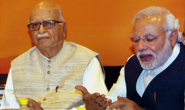 Lok Sabha Elections 2014: Modi meets LK Advani over Gandhinagar Lok ...