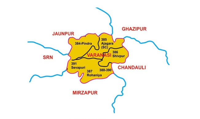 Varanasi Map 
