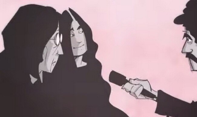 John Lennon comes alive in brand new animated video with wife Yoko Ono:  Watch! 