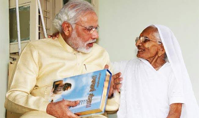 narendra modi mother biography