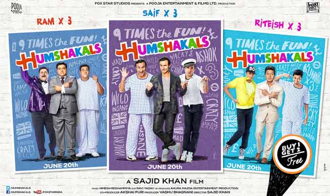 5 reasons who you must watch Saif Ali Khan, Riteish Deshmukh, Bipasha  Basu's 'Humshakals' | Bollywood News - The Indian Express