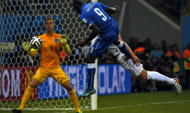 World Cup: Balotelli's header lifts Italy past England, 2-1