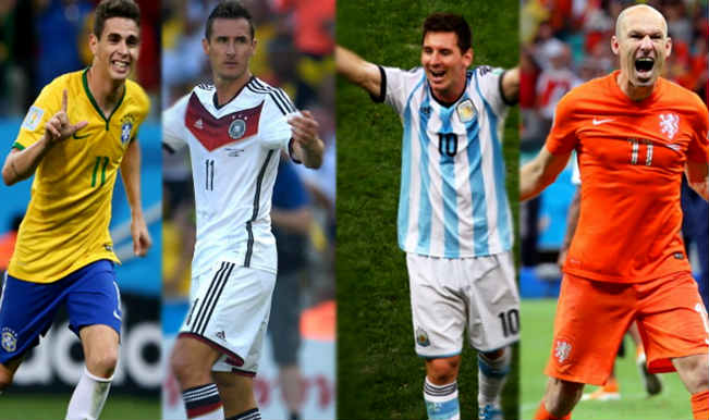 world cup 2014 semi finalists