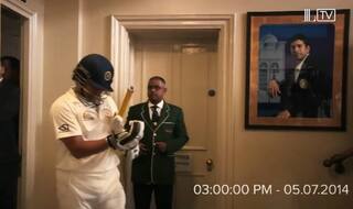 Sachin Tendulkar walks out to bat at Lord's for MCC v ROW: Legendary welcome for a legendary personality