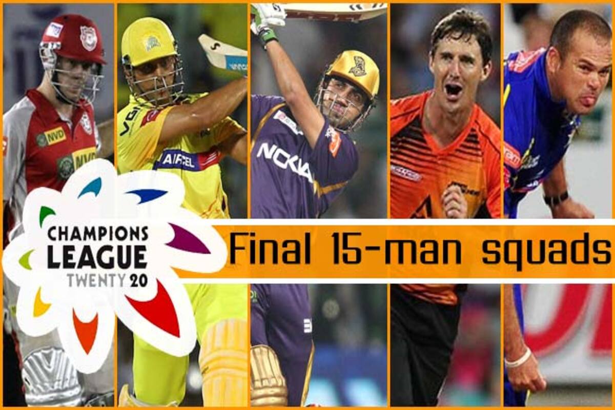 Champions League T20 Complete squads of all teams of CLT20 2014 | India.com