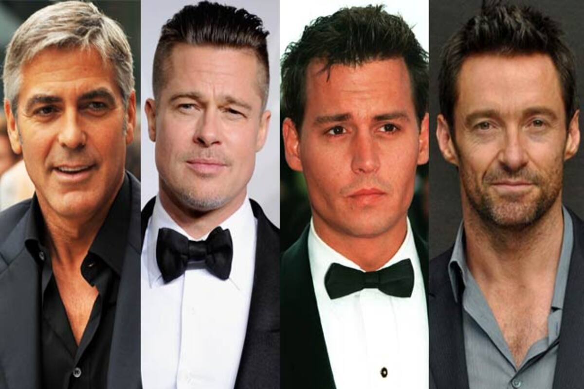 George Clooney, Brad Pitt, Johnny Depp and Hugh Jackman: Who is the most  gracefully ageing Hollywood hottie? | India.com