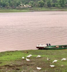 Boating in Dudhni Lake