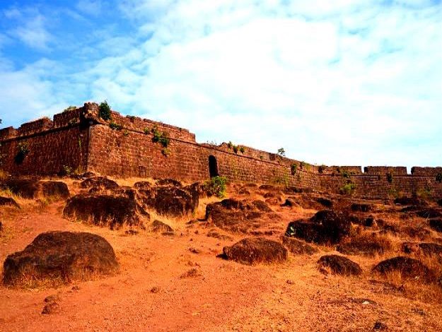 Chapora fort in Goa 